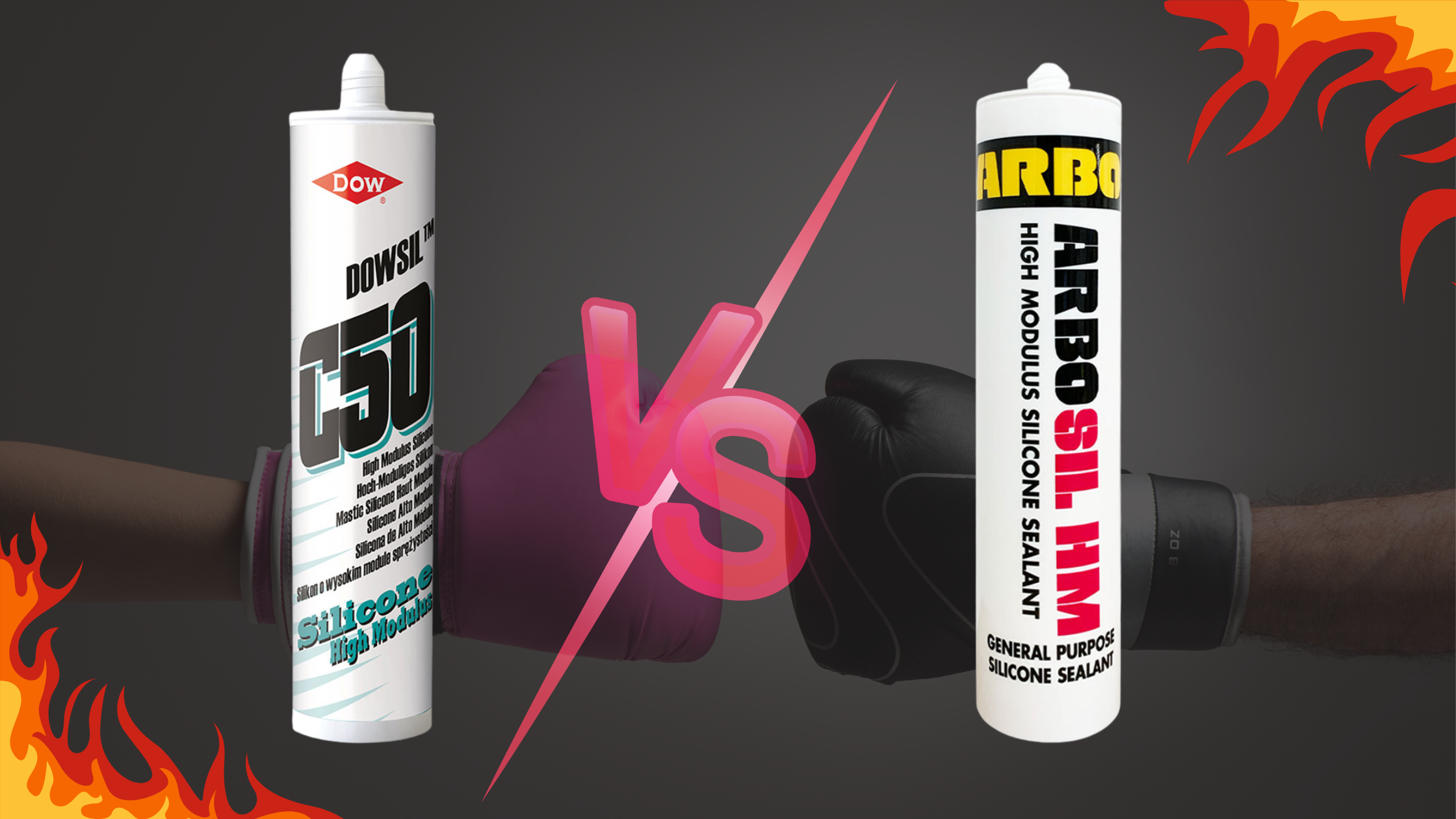 Dowsil C50 vs Arbosil HM: Which High Modulus Silicone Performs Better? - The Sealant Shop