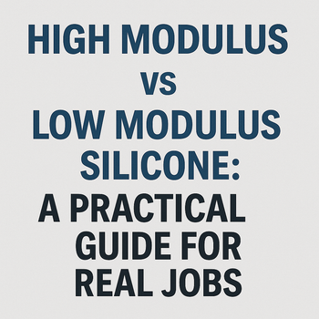High Modulus vs Low Modulus Silicone | Sealant Guide – The Sealant Shop