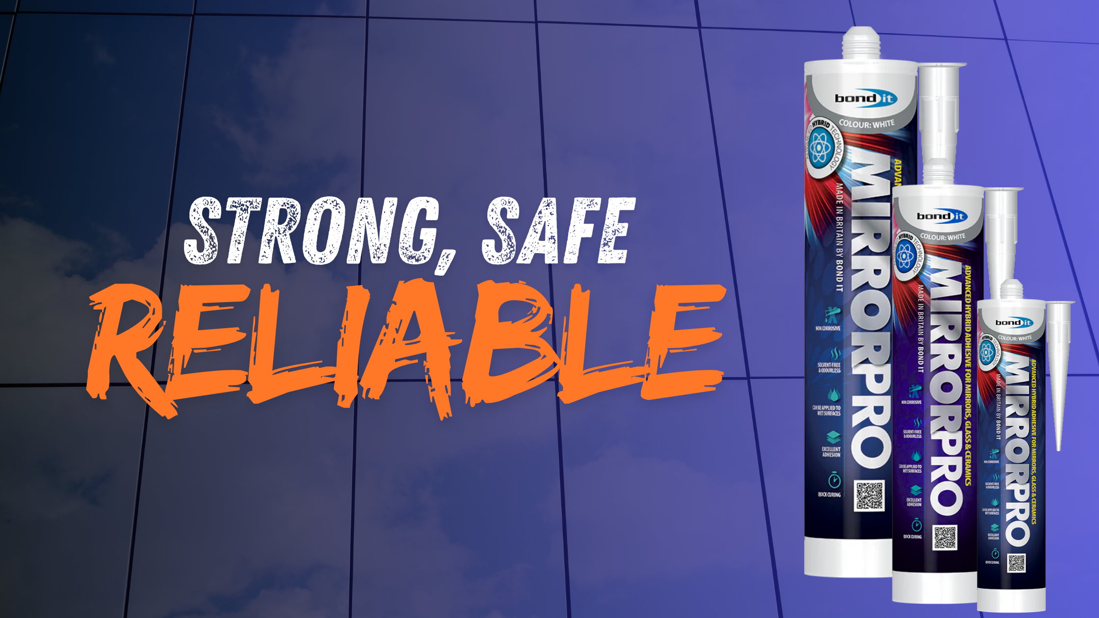 Bond It MirrorPro: Strong, Safe, and Reliable Mirror Adhesive