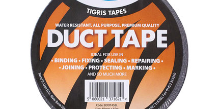Bond-it DUCT TAPE - 45M long - Black 48mm x 45M The Sealant Shop
