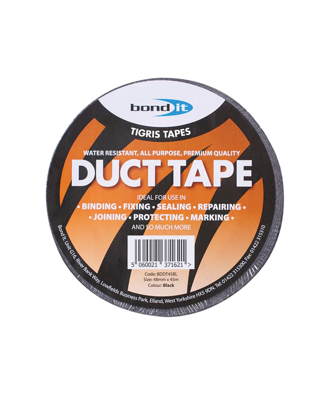 Bond-it DUCT TAPE - 45M long - Silver 48mm x 45M The Sealant Shop