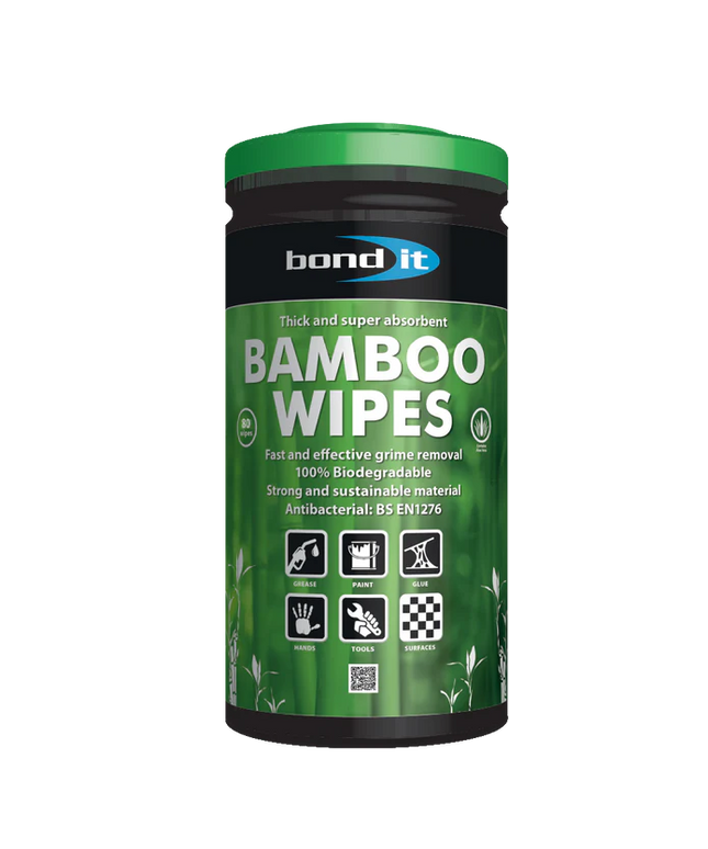 Bond-it BAMBOO WIPES 80 The Sealant Shop