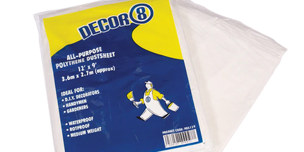 Bond-it DUST SHEET - POLYTHENE  12' X 9ft The Sealant Shop