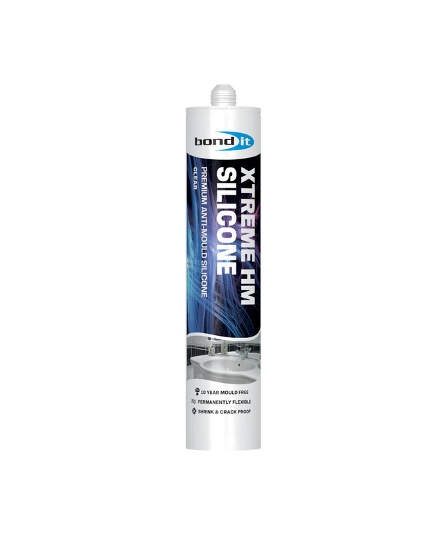 Bond-It Xtreme Sanitary Silicone 310ml Anti Mould Sealant The Sealant Shop