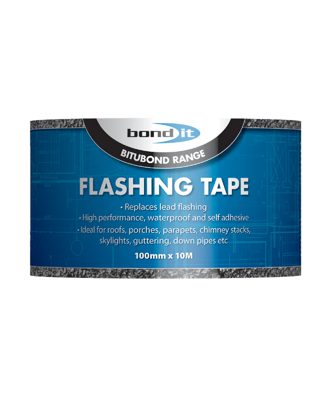 Bond-It Flashing Tape 100mm x 10m Self-Adhesive Roof Flashing The Sealant Shop