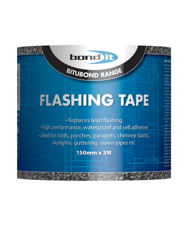 Bond-It Flashing Tape 150mm x 3m Self-Adhesive Roof Flashing The Sealant Shop