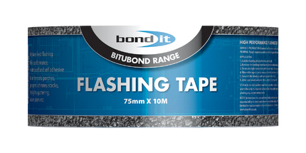 Bond-It Flashing Tape 75mm x 10m Self-Adhesive Roof Flashing The Sealant Shop