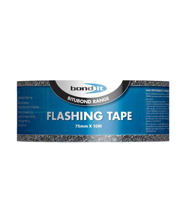 Bond-It Flashing Tape 75mm x 10m Self-Adhesive Roof Flashing The Sealant Shop