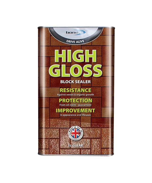 Bond-It High Gloss Block Sealer 5L Driveway & Paving Sealer The Sealant Shop